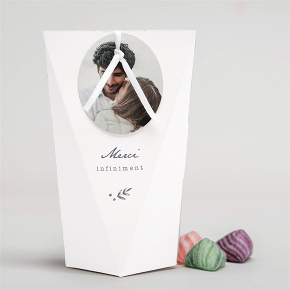 Boîte surprise mariage Feuillages réf.N520144