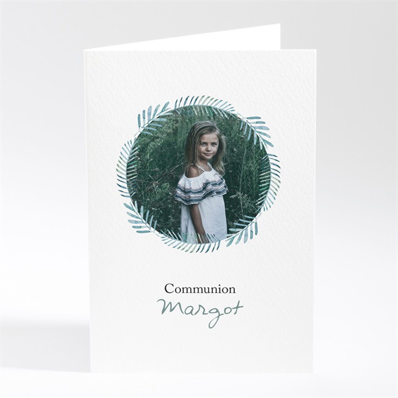 Menu communion Aquarelle sacrée réf.N401866