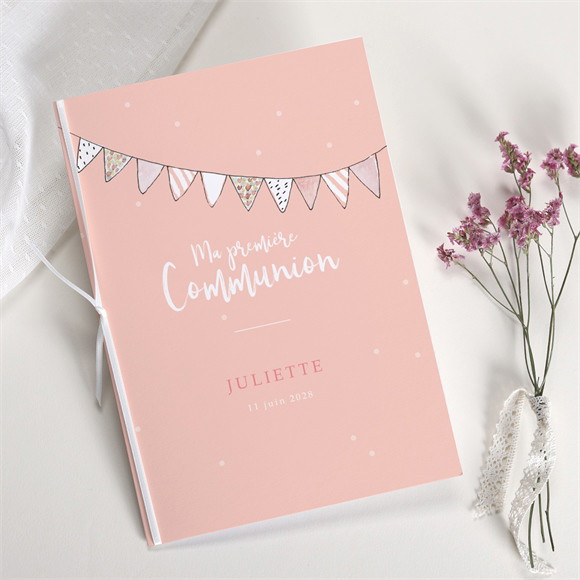 Livret de messe communion Banderoles de fanions réf.N491338