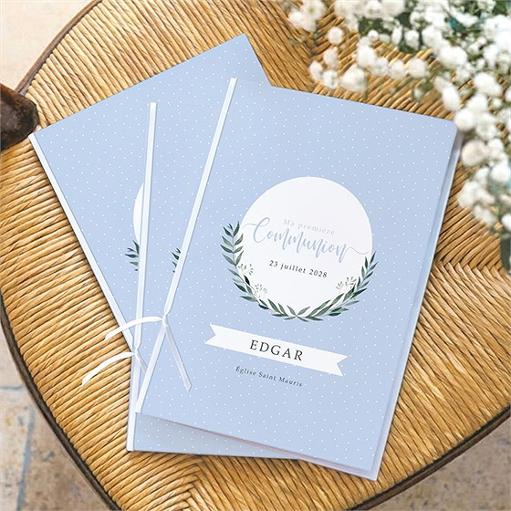 Livret de messe communion doux flocons