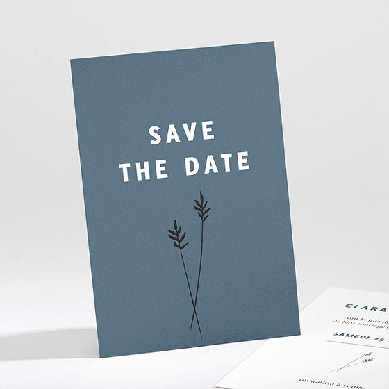 Save the Date mariage esquisse
