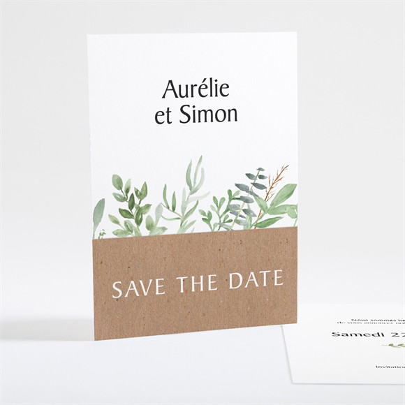 Save the Date mariage Fougères réf.N25147