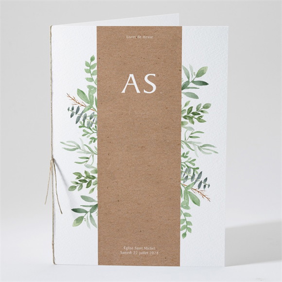 Livret de messe mariage Fougères réf.N491350
