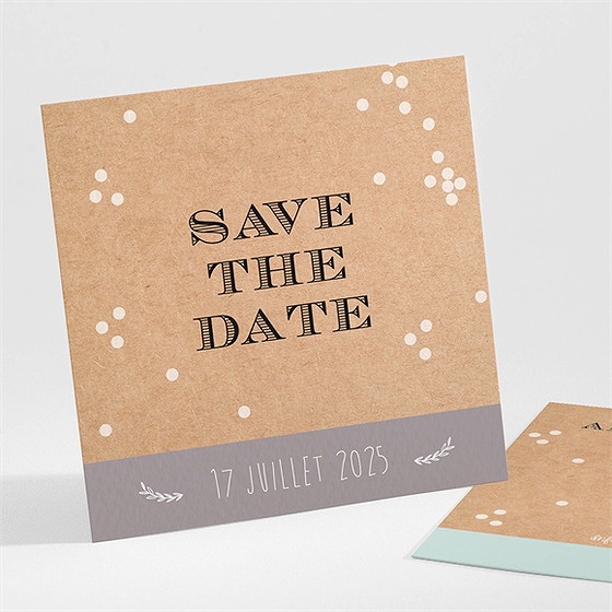 Save the Date mariage petite cocotte