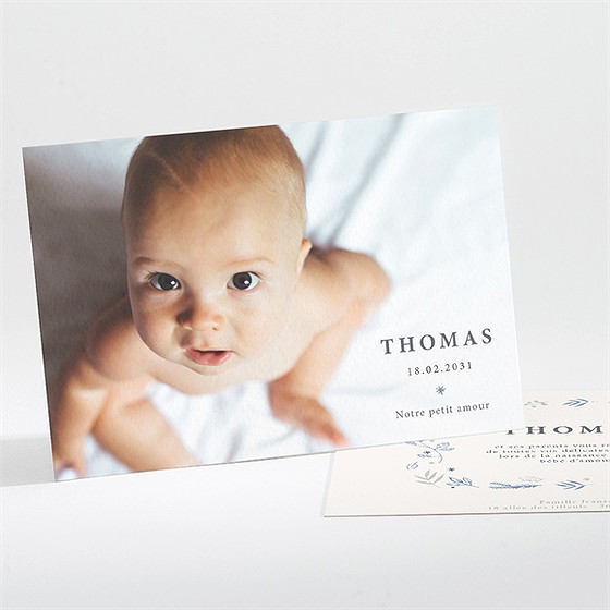 Remerciement naissance tendre poésie