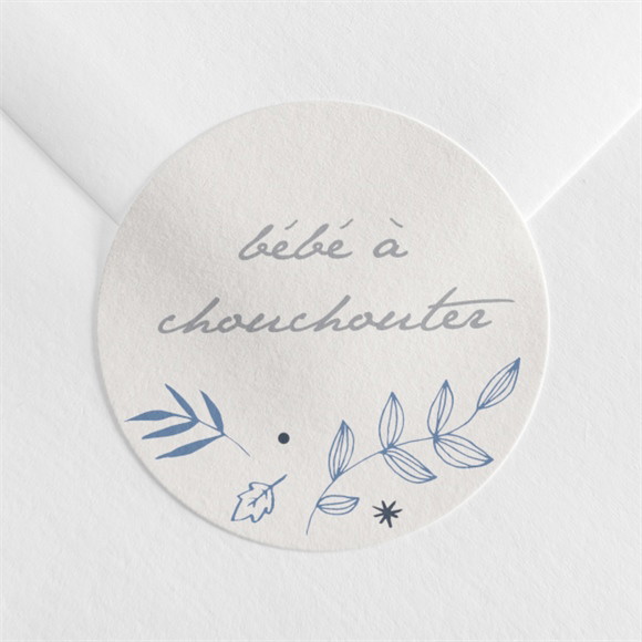 Sticker naissance Tendre Poésie réf.N3601077