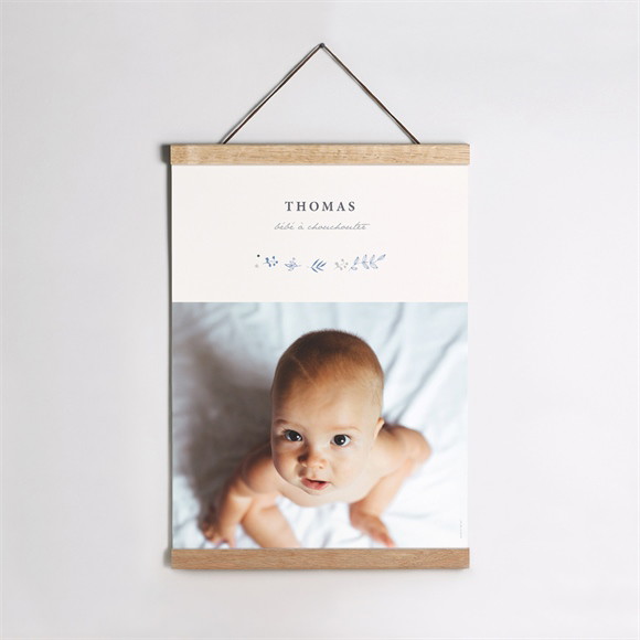 Affiche naissance Tendre Poésie réf.N26072