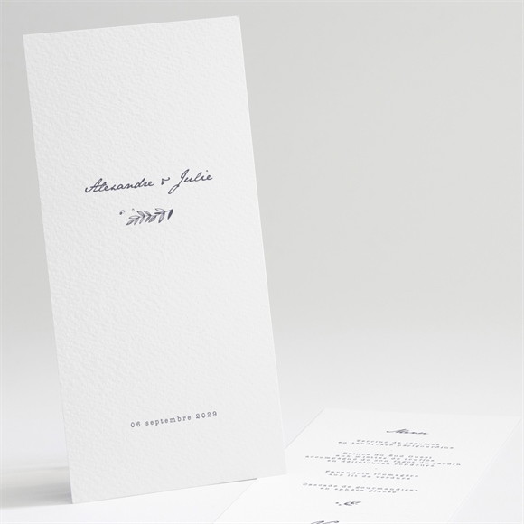 Menu mariage Feuillages réf.N221224