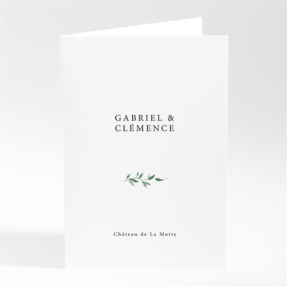 Menu mariage so chic