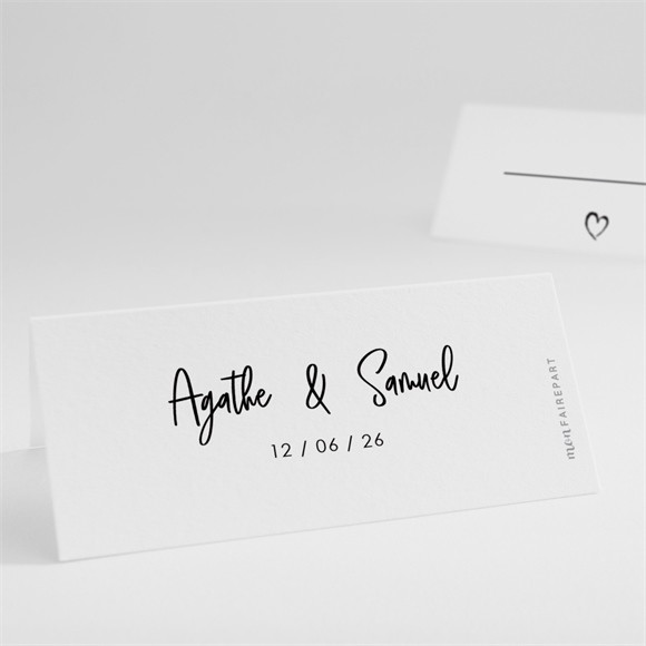 Marque-place mariage Juste Nous réf.N440875