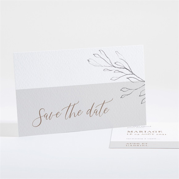 Save the Date mariage Élégance réf.N161241