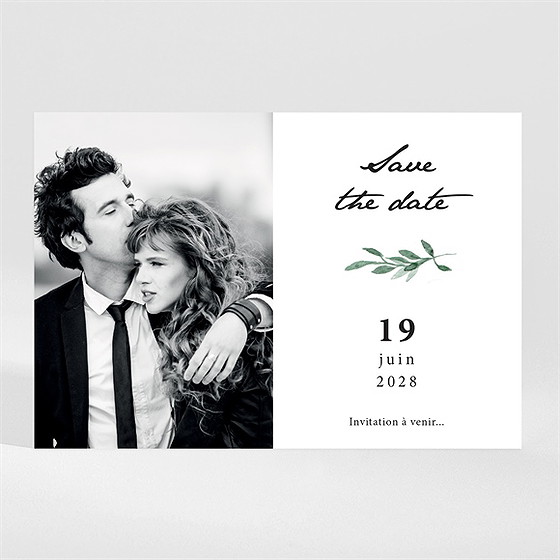 Save the Date mariage so chic