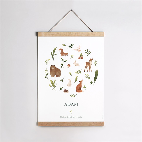 Affiche naissance Compères réf.N26073