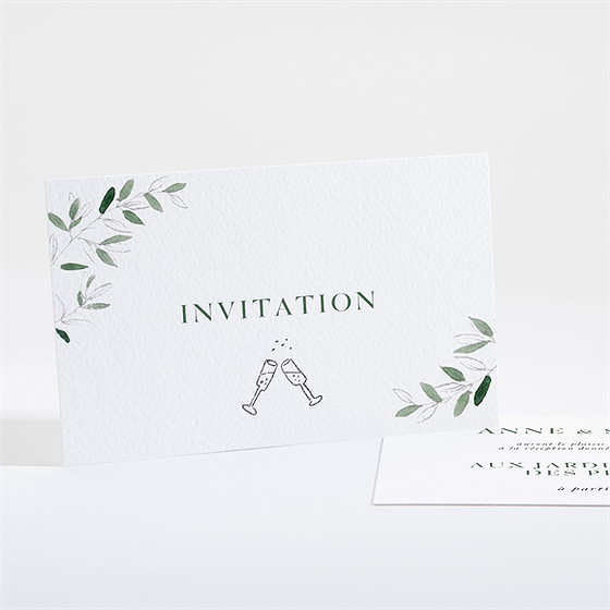 Carton d'invitation mariage la belle histoire