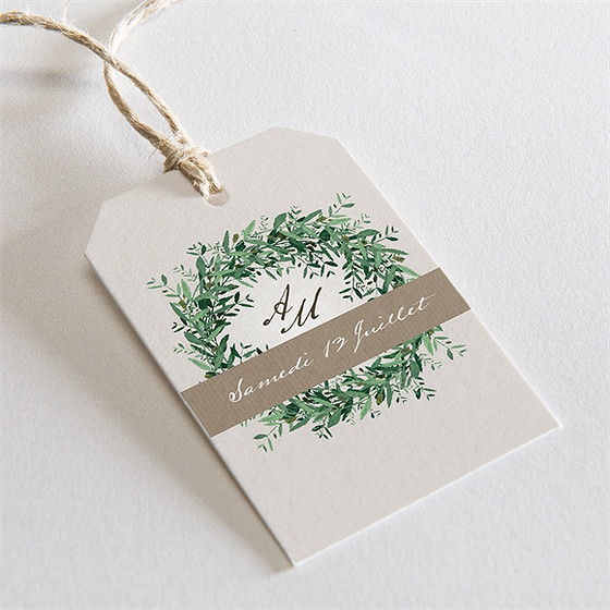 Etiquette mariage ronde de bonheur