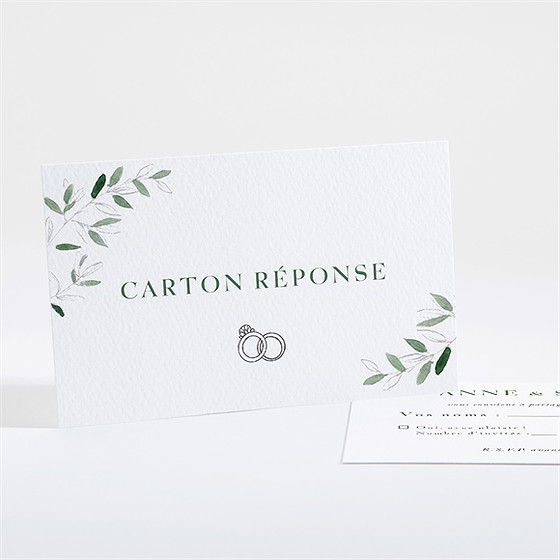 Carton réponse mariage la belle histoire