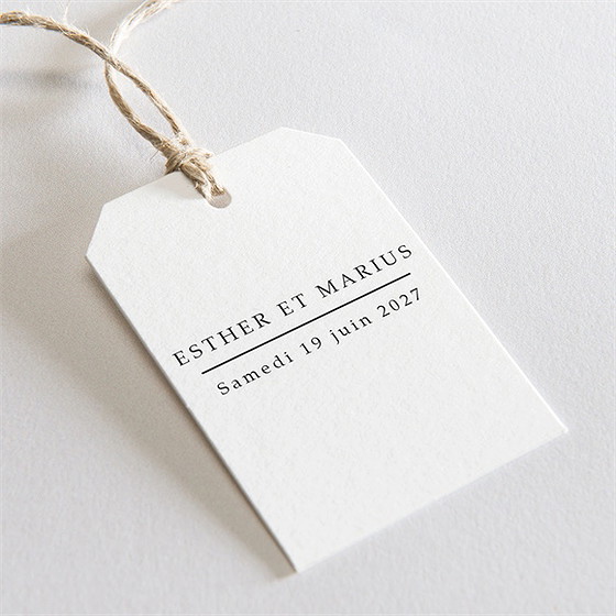 Etiquette mariage liés pour toujours