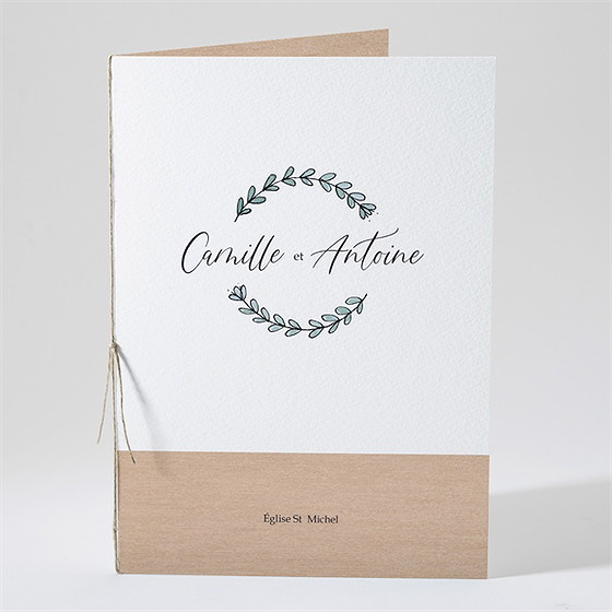 Livret de messe mariage tellement nous