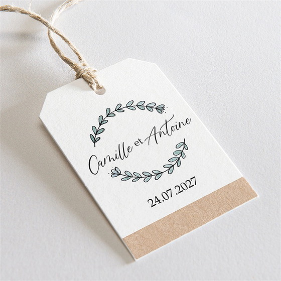 Etiquette mariage tellement nous