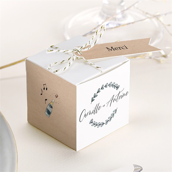 Boîte de dragées mariage Tellement Nous réf.N340491