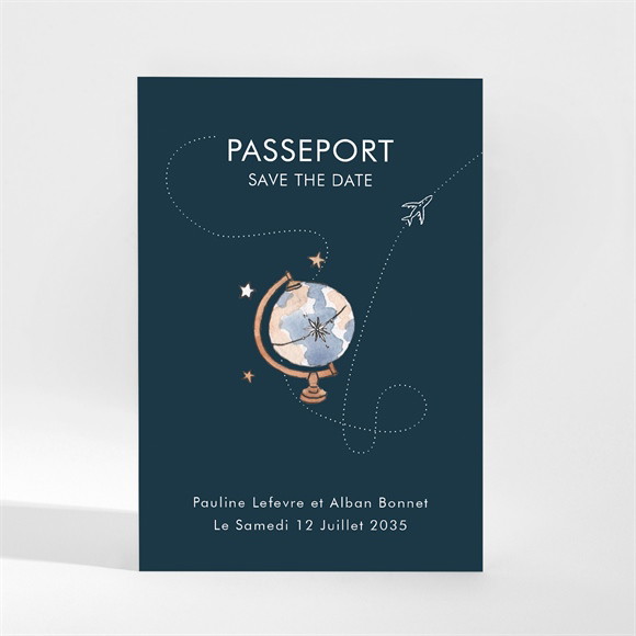 Save the Date mariage Notre Passeport réf.N210113