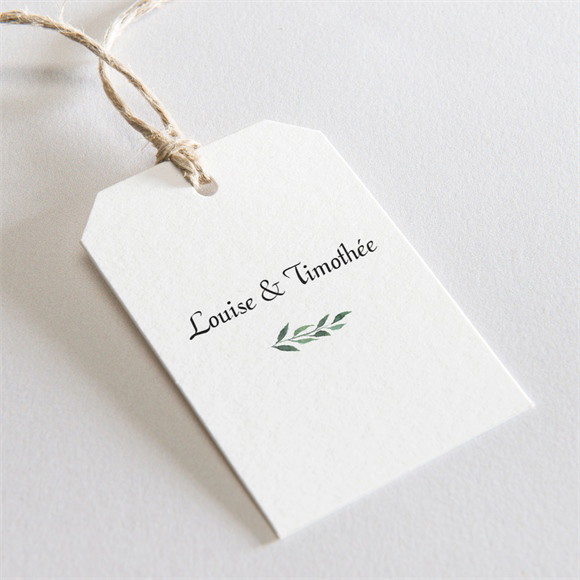 Etiquette mariage Evidence réf.N291302