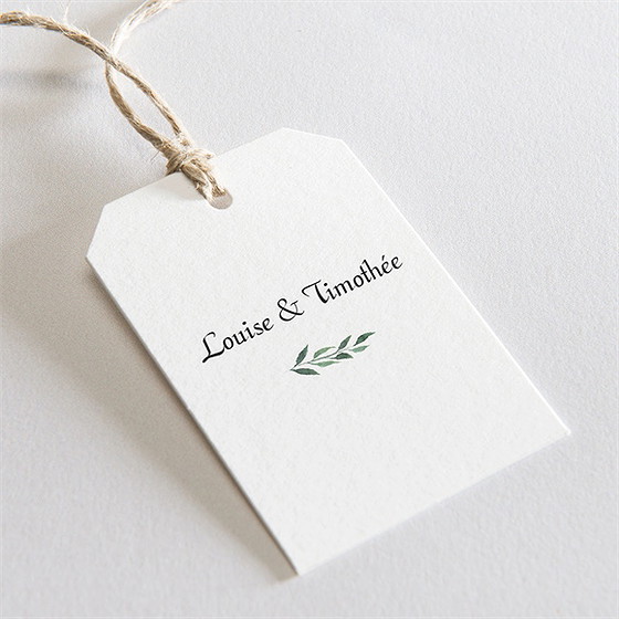 Etiquette mariage evidence