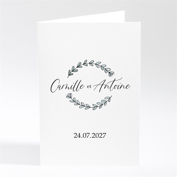 Menu mariage Tellement Nous réf.N401870