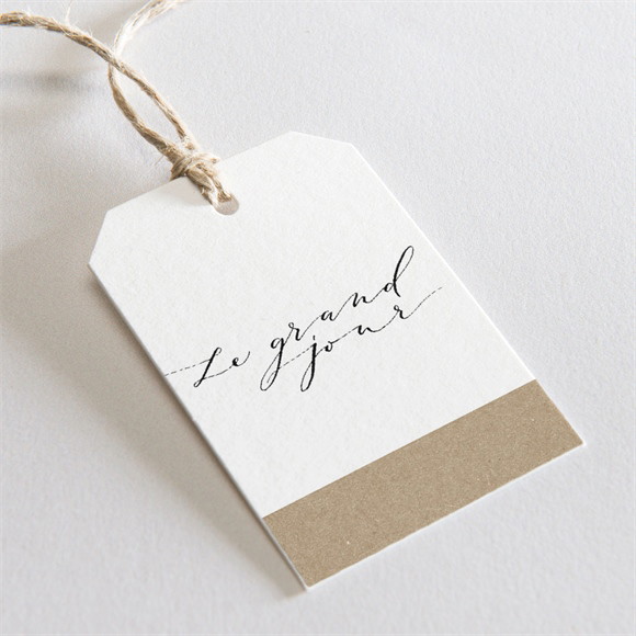 Etiquette mariage Un Grand Jour réf.N291304