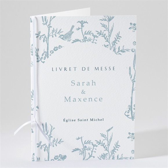 Livret de messe mariage Jouy exclusif réf.N491359