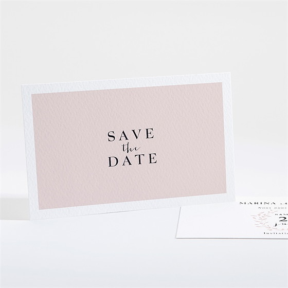 Save the Date mariage médaillon