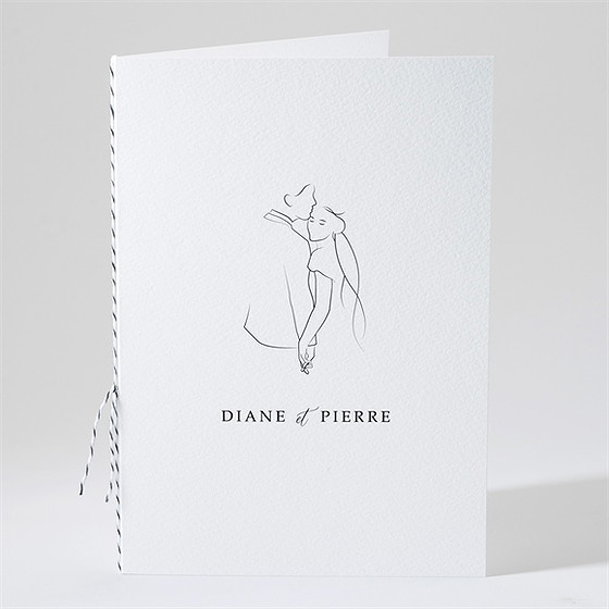 Livret de messe mariage belle esquisse