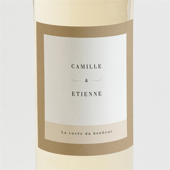 Etiquette de bouteille mariage Un Grand Jour réf.N3001877