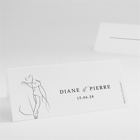 Marque-place mariage Belle Esquisse réf.N440888