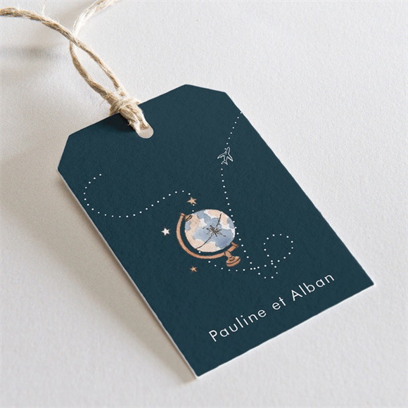 Etiquette mariage Notre Passeport réf.N291307