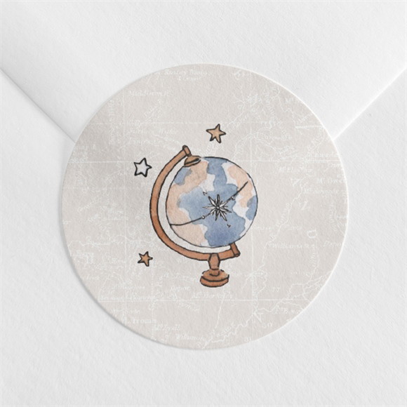 Sticker mariage Notre Passeport réf.N3601094