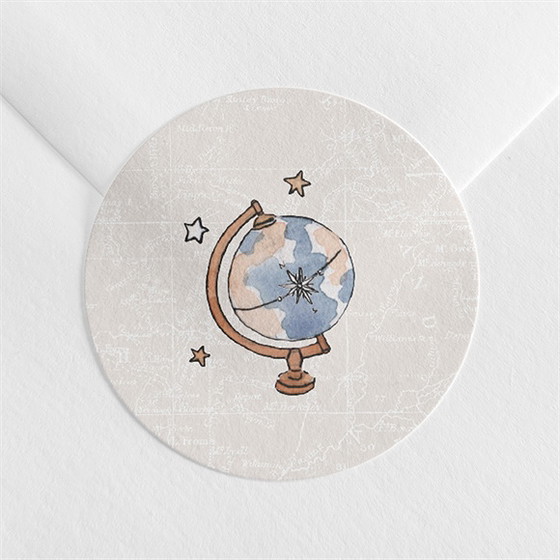 Sticker mariage notre passeport