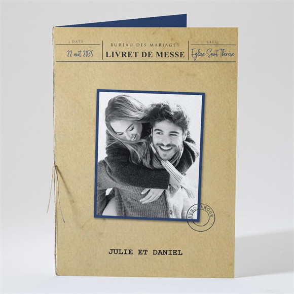 Livret de messe mariage Notre Télégramme réf.N491366