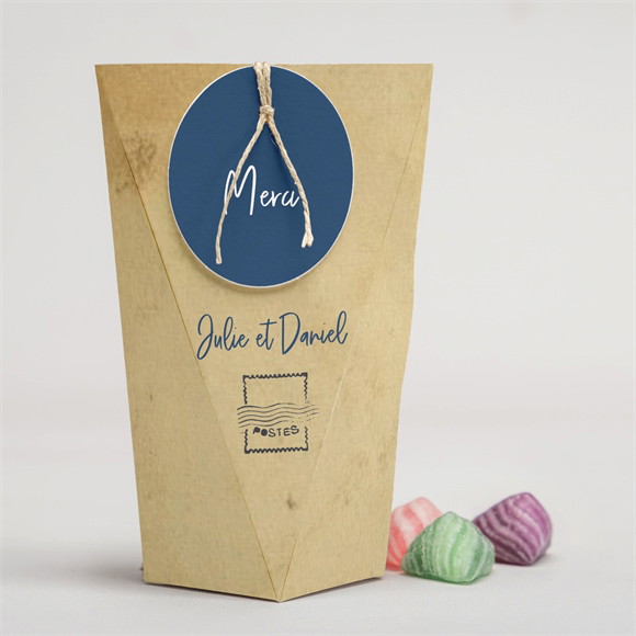 Boîte surprise mariage Notre Télégramme réf.N520161