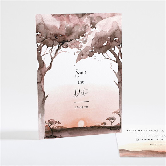 Save the Date mariage La savane réf.N25146
