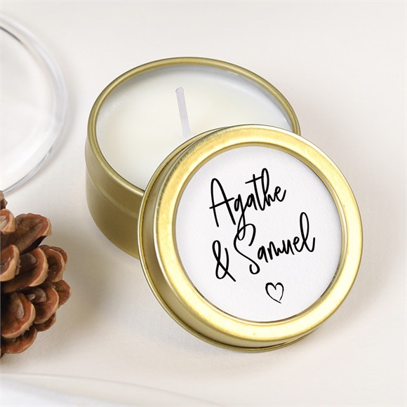 Bougie mariage Juste Nous réf.N3601127