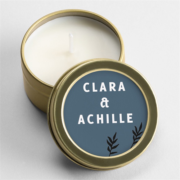 Bougie mariage Esquisse réf.N3601128