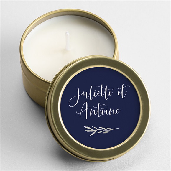 Bougie mariage Notre Bouquet réf.N3601131