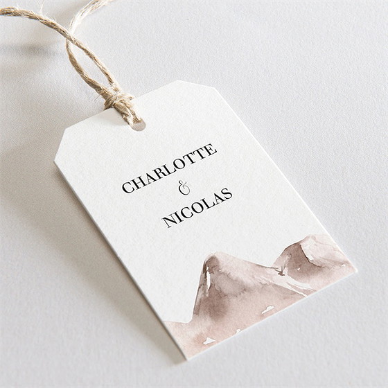 Etiquette mariage la savane