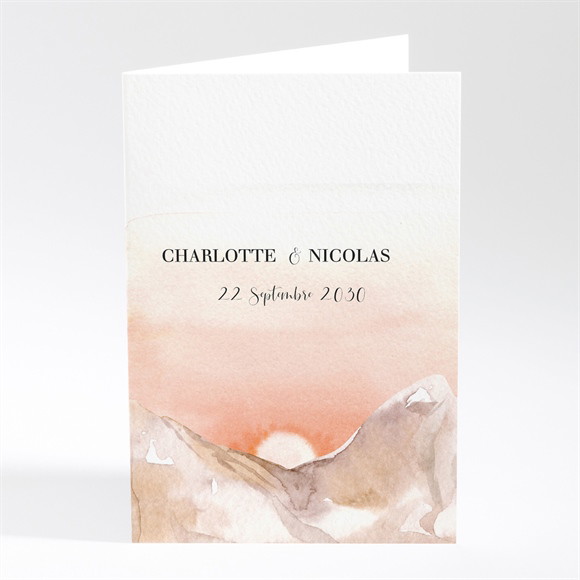 Menu mariage La savane réf.N401714