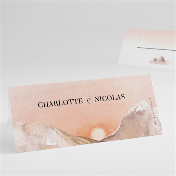 Marque-place mariage La savane réf.N440868