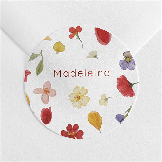 Sticker naissance harmonie d'automne