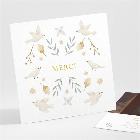 Remerciement naissance Célébration réf.N301419