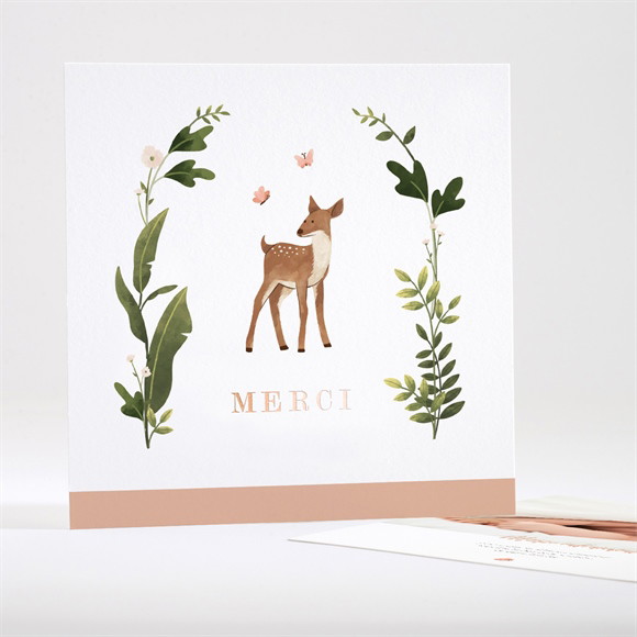 Remerciement naissance Tendre Eveil réf.N351294