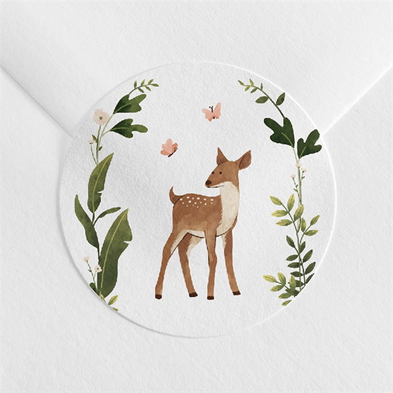 Sticker naissance tendre eveil